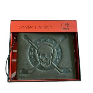 New Corder London Skull Wallet